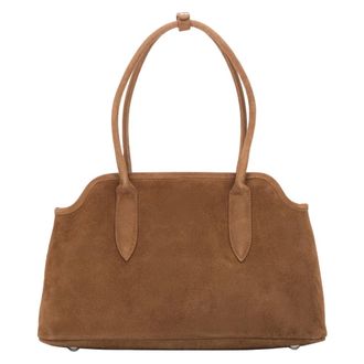 Estro & Luminara Shopper Bag - female - Estro - Shoulder Bags - Brown - ONE SIZE - Bags