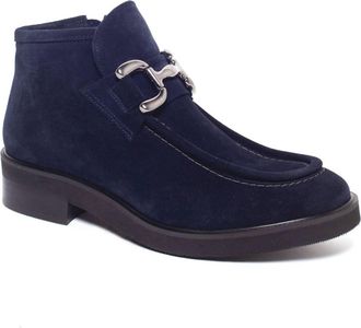Unity in Diversity Womens Callo Suede Short Boot In Blue