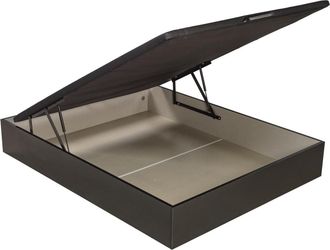 Royal Sleep Canap&eacute; abatible env&iacute;o, montaje y retirada inc, madera, Negro, 160x200