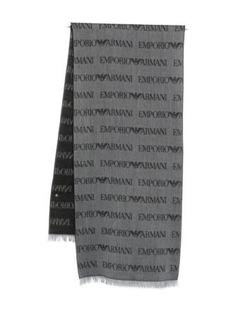 スカーフ EMPORIO ARMANI Woman Scarf Black 6352364F312 00020 Emporio Armani Scarf EMPORIO ARMANI Woman color Black from