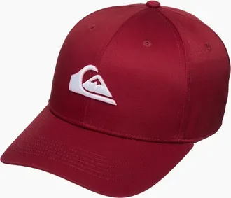 Quiksilver Mens Quiksilver Mens Decades Snapback Baseball Cap - Red - Size: ONE size