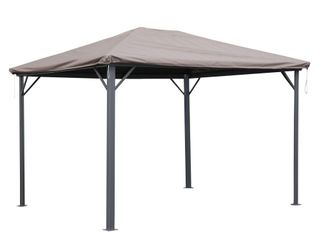 Quick-Star Schutzh&uuml;lle Wasserdicht 3x3,6m F&uuml;r Stoff Und Hardtop Pavillon Ersatzdach Abdeckung