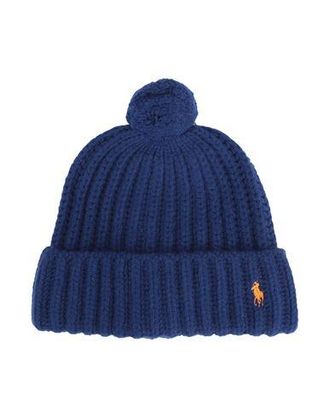 Ralph Lauren RIB-KNIT POM-POM WOOL-BLEND BEANIE