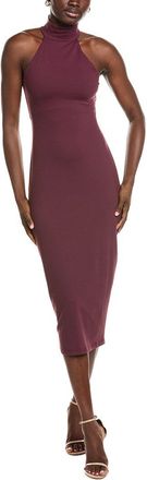 Susana Monaco Susana Monaco Mock Neck Midi Dress