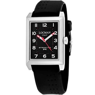 Locman Stealth Quartz Black Dial Ladies Watch 241GRY2BK