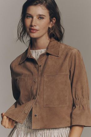 LaMarque Carolina Crop Suede Jacket