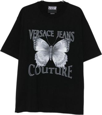 Versace Jeans Couture Black Logo T-shirt