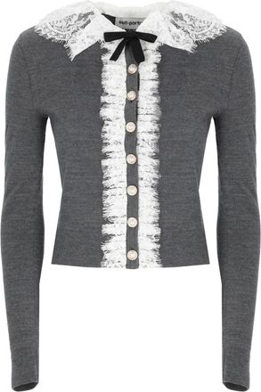 Self Portrait Donna, Maglie, Grigio, M, new