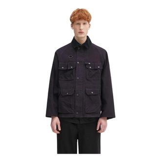 Barbour Lichte Jassen - Heren - Zomerjassen - Blauw - XL - Katoen - Jassen
