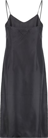 Prada Silk Slip Dress - Black