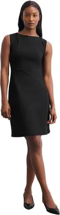 The Fold Parella Sculpt Knit Dress in Black at Nordstrom, Size 10