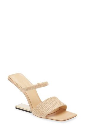 Cult Gaia Rene Sandal in Natural at Nordstrom, Size 11Us