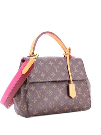 Louis Vuitton Cluny Top Handle Bag Monogram Canvas BB satchel - Bruin