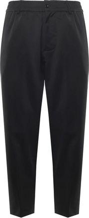 Giuliano Galiano Zwarte Herenbroek - Heren - Straight fit broeken - Zwart - L - Broeken