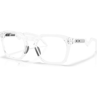 Oakley 52mm Square optical glasses in Transparent at Nordstrom