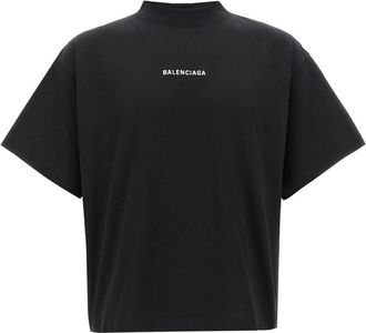 Balenciaga Black Balenciaga Back T-shirt