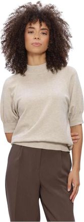 Bruuns Bazaar Truien & Vesten, Dames, Beige, XL, Anemone BBHalias Knit