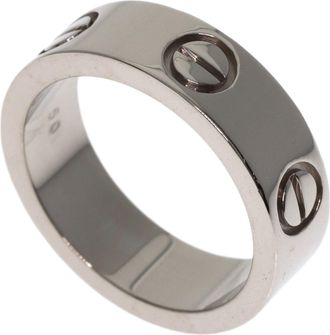 Cartier White Gold (18K) Band Ring (Pre-Owned)