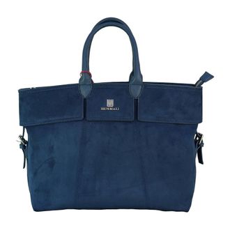 Bruno Magli Monica Shopper - - Bags - Donna - Blu - ONE SIZE