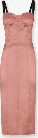 Dolce & Gabbana Vestito in satin stretch - DOLCE & GABBANA - gender_Woman
