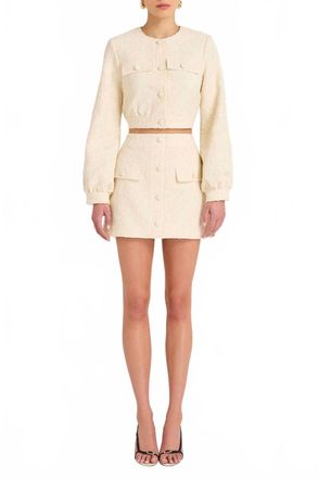 Amanda Uprichard Bello Skirt In Muslin
