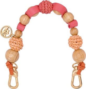 Longchamp Wood Bead Handle Strap in Rainbow at Nordstrom