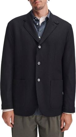 Rag & Bone Becker Wool Blend Knit Sport Coat in Black at Nordstrom, Size 36