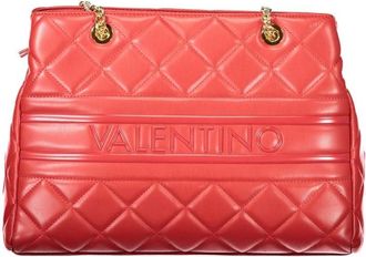 Mario Valentino Tassen, Dames, Rood, ONE Size, Rode Polyethyleen Dames Handtas