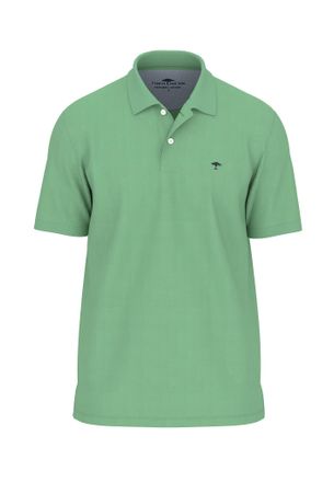 Fynch-Hatton Poloshirt FYNCH-HATTON, Herren, Gr. XL, gr&uuml;n (turf gr&uuml;n), Jersey, Obermaterial: 100% Baumwolle, normal, ohne Ausschnitt, Shirts Poloshirt, normale Pas