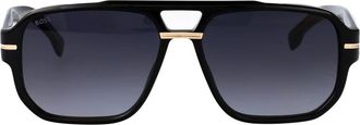 HUGO BOSS 1718/S Zonnebril - unisex - Zonnebrillen - Zwart - 57 MM - Accessoires