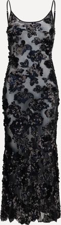 Nissa Abito lungo semitrasparente con paillettes Woman 38