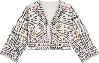 Summum Jassen, Dames, Veelkleurig, S, Katoen, Bohemian Jas