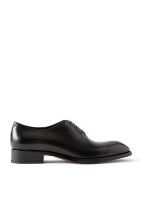 Tom Ford Whole-Cut Leather Oxford Shoes
