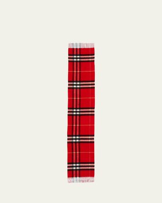 Burberry Classic Check Cashmere Scarf