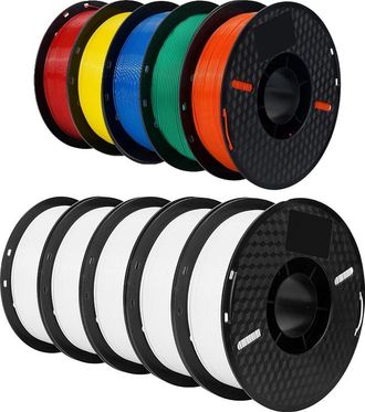 OEM Filamento Pla Para Impresoras 3d, 1,75 Mm De Di&aacute;metro, Rollo De 1 Kg, 10 Kg De Petg Mix D