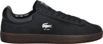 Lacoste Baseshot Sneakers - Heren - Sneakers - Zwart - 40 EU - Leer - Schoenen