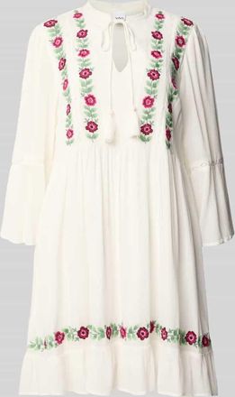 Vero Moda Tunikakleid mit Stitchings Modell CHELLA in Offwhite, Gr&ouml;&szlig;e 34