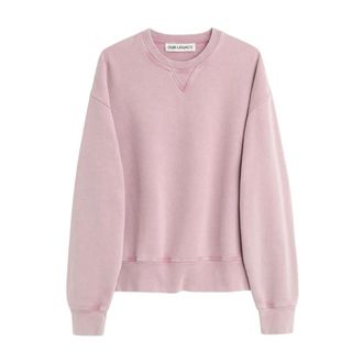 Our Legacy Base Sweat - Heren - Sweatshirts - Roze - S - Katoen - Hoodies & sweatvesten