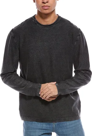 Weatherproof Vintage Weatherproof Vintage Roll Neck Twill Stonewash Crewneck T-Shirt