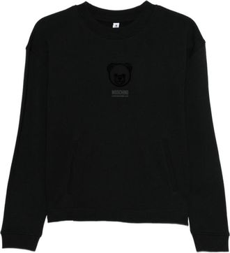 Moschino Black Wool Sweatshirt