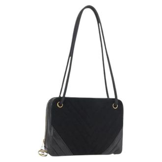 Chanel Pre-owned Shoulder Bags, female, Black, Size: ONE SIZE Pre-owned Vintage Shoulder Bag