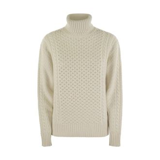Fabiana Filippi Turtlenecks, female, White, Size: XS Turtleneck Sweater