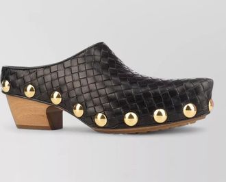 Bottega Veneta leather mules