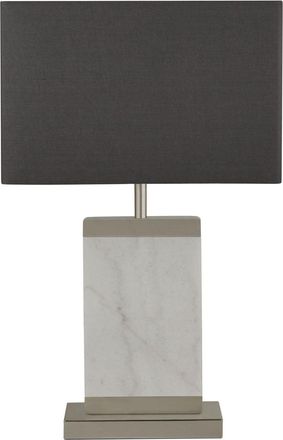 Searchlight Tischlampe Naomi mit Marmorsockel - 20 x 56 cm