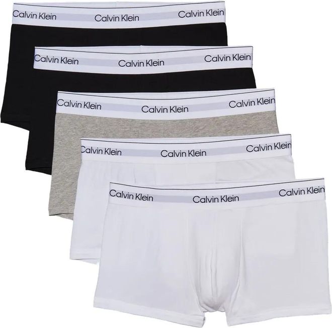 logo-waistband (pack of five) - Black