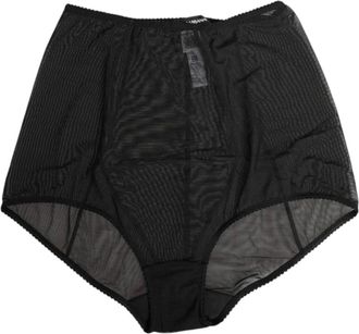 Dolce & Gabbana Bottoms, female, Black, Size: S High-Waist Shapewear