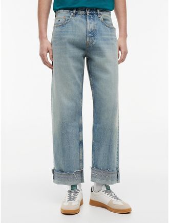Tommy Hilfiger Mens Tommy Jeans Selvedge Loose Fit Jean - Blue - 32W x 32L