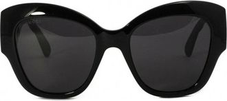 Gucci Kattenoog zonnebril - Dames - Zonnebrillen - Zwart - 53 MM - Accessoires