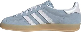 adidas (WMNS) adidas Gazelle Indoor Wonder Blue White Gum JQ7009