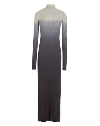 8 by YOOX ORGANIC COTTON DIP DYED KNIT MAXI DRESS